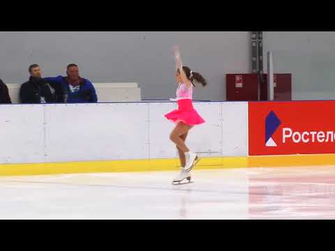 Всероссийские соревнования 'Надежды Росс Дeвушки, KMC Короткая программа 5# Мария ПАВЛОВА  КРК