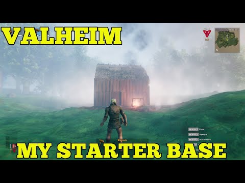 [NEW] I CREATED MY STARTER BASE - VIKING SURVIVAL - VALHEIM GAMEPLAY