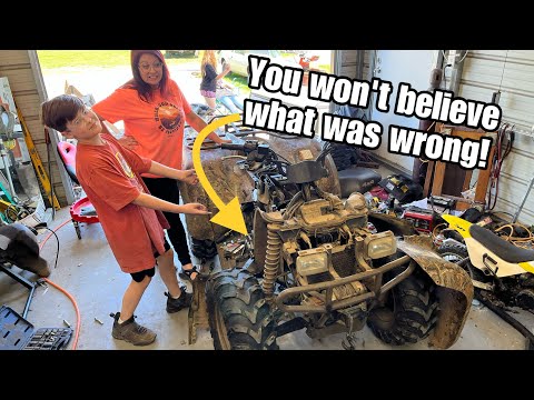 Wife Bought The Cheapest 4wheeler She Could Find. Its Got Problems!