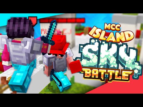 I played MCC Island - Sky Battle [Minecraft Championship's Most Intense Battles!]