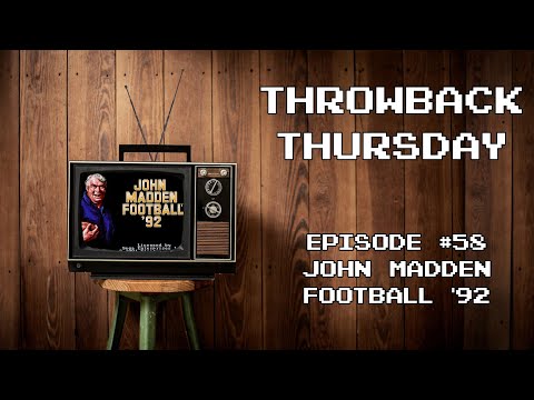 John Madden Football '92 Genesis Gameplay (Throwback Thursday - Episode 58)