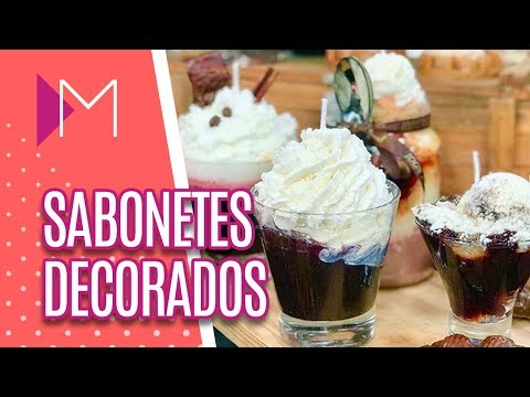 Sabonetes e velas DECORADAS - Mulheres (18/03/20)
