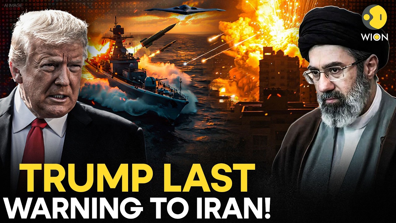 US-Iran War LIVE: Trump Warns Tehran Of Massive Missile Strikes If Peace Agreement Collapses | WION