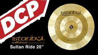 Video thumbnail for Istanbul Mehmet Sultan Jazz Ride Cymbal 20" 1835 grams by Drum Center of Portsmouth