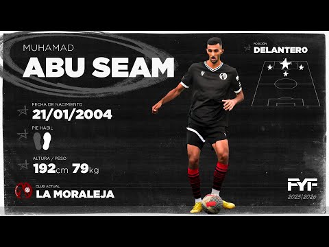 Muhamad Abu Seam #9 | Delantero | La Moraleja CF | 21-01-2004