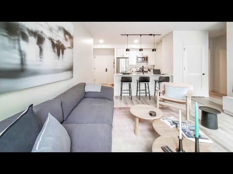 A one-bedroom model #1703 at the Loop’s new Millie on Michigan