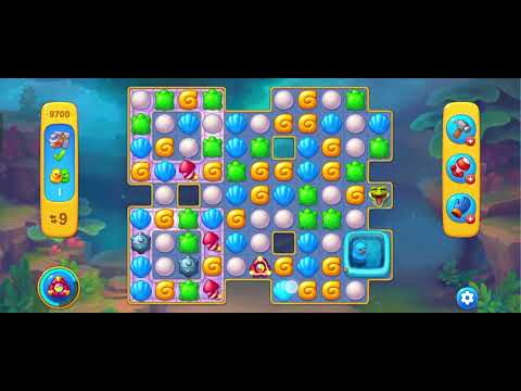 fishdom satisfying level 9700