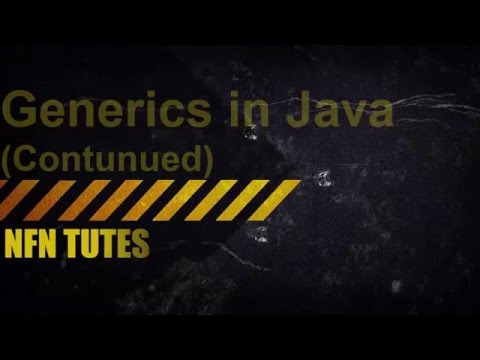 Java Tutorials Urdu Nfn 66 Generics In Java Continued