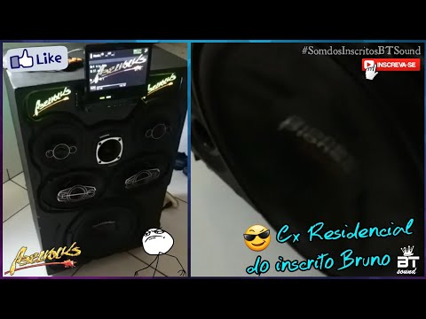 💥Caixa Residencial Abelvolks💥 do inscrito Bruno😎 | #SomdosInscritosBTSound