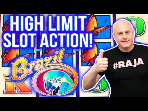 High Limit Slot Action! Max Bet Brazil and 88 Fortunes Jackpots - YouTube