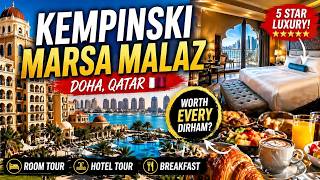 Is This Doha’s BEST Luxury Hotel? 🇶🇦 Kempinski Marsa Malaz Tour