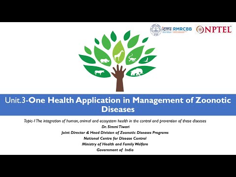 The integration of human, animal and ecosystem health in control and prevention of these diseases