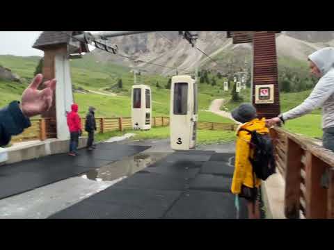 Coffin lift Forcella Sassolungo