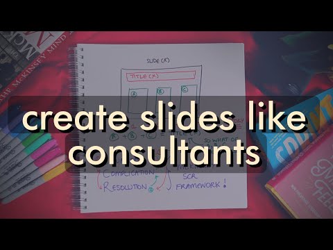 make slide presentations like consultants | (McKinsey, Deloitte, BCG, PwC presentation tips!)