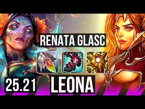 RENATA GLASC & Quinn vs LEONA & Aphelios (SUP) | 4/0/18 | EUW Master | 25.21