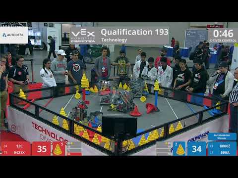 2018 VRC Tech Q193 - 12C 9421X vs 8000Z 599A - 61 to 58