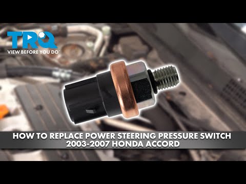 How to Replace Power Steering Pressure Switch 2003-2007 Honda Accord