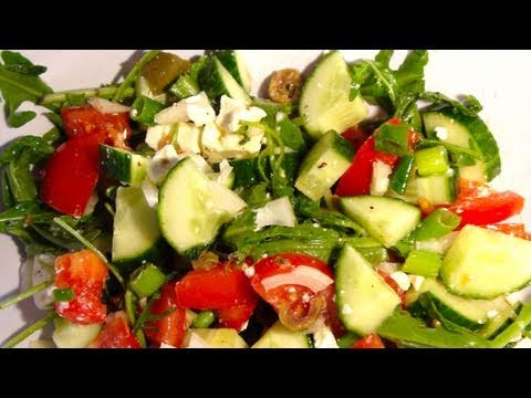 Griechischer Salat Rezept Fetasalat Tipp von einfachKochen