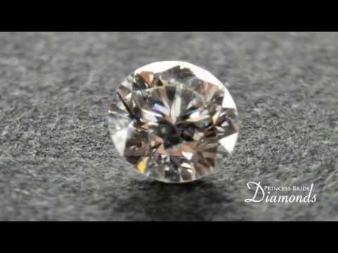 Engagement Ring Diamond | .61 carat Round Cut F SI2 | Princess Bride Diamonds of HB