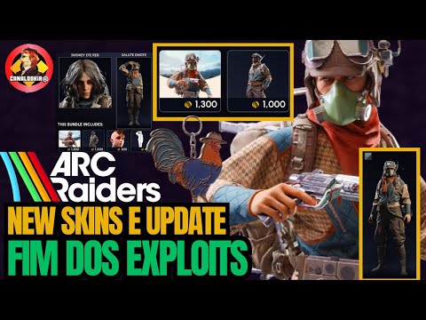 ARC RAIDERS NEW SKINS AND UPDATE WITH THE END OF WALL EXPLOITS NEW FIERO SET!!