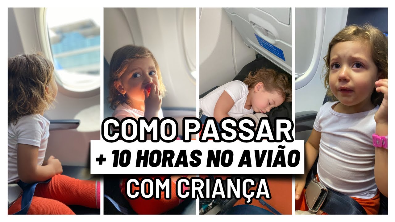 Como passar 10 horas no avião
