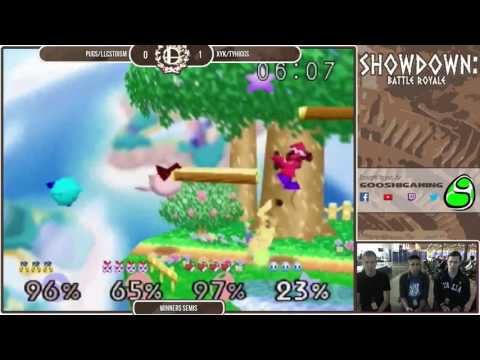 Showdown: Pugs/LLCStoism (Pika/Kirby) vs XYK/TYHiggs (Puff/Yoshi)