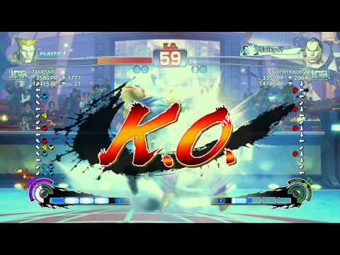 USFIV~ Dan (spinereaper1) vs.  Guile (faxanado) HD