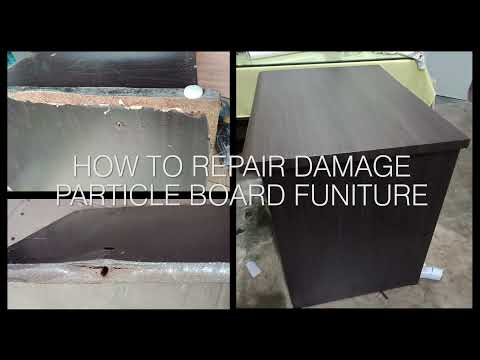 How to Repair Damage Particle Board Furniture
