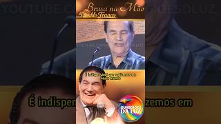 BRASA NA MÃO POR DIVALDO FRANCO #shortsadoptme #fe #espiritismo #youtuber #chicoxavier #luz