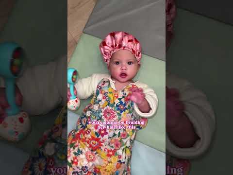 giving my daughter goddess braids with her natural curls 😍🩷 #braidstyles #dresstoimpress #dti