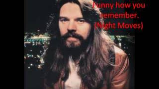 Night Moves - Bob Seger