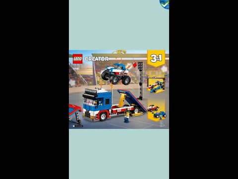 31085 A Mobile Stunt Show LEGO® Creator Manual at the Brickmanuals Instruction Archive