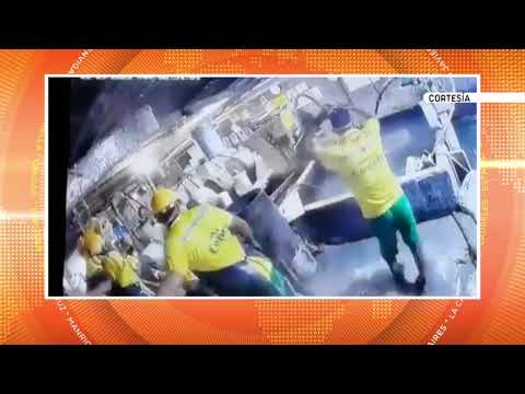 A work-related accident was reported at a mine in Segovia - Telemedellín