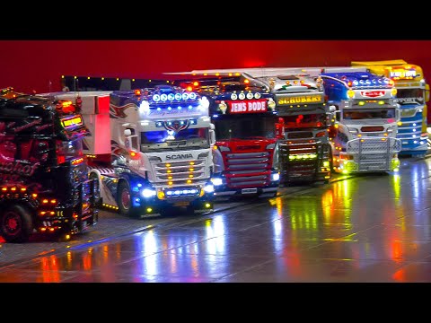 GREAT RC TRUCK PARADE!! RC SHOW TRUCKS, RC SCANIA, RC MAN, RC AROCS, RC US TRUCKS, RC COLLECTION