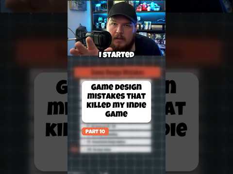 Game Dev Mistake: Spending YEARS developing your first game