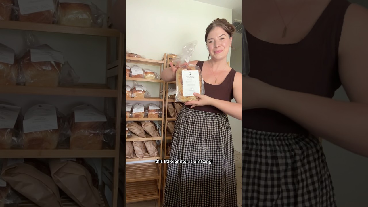 How I label my sourdough cottage bakery products!! | Microbakery