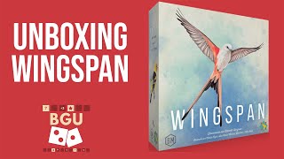 Wingspan Board Game Unboxing