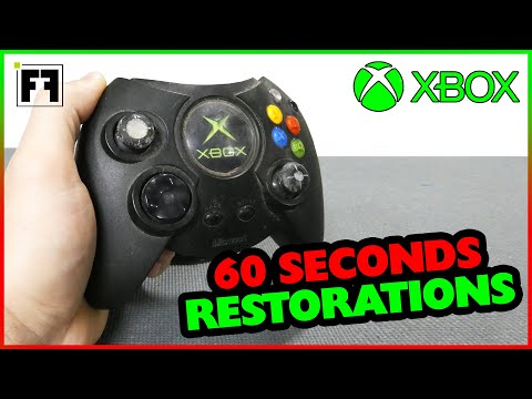 Restoring an Xbox Original DUKE Controller in 60 Seconds ( LED MOD )