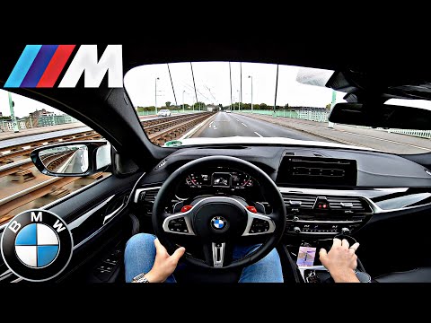 BMW M5 COLOGNE POV City Test Drive 600HP Onboard