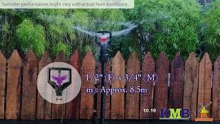 Double Wing Sprinkler