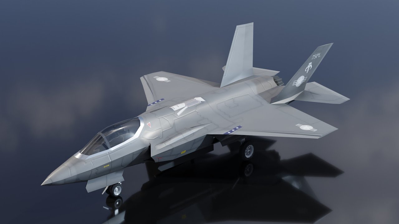 Lockheed Martin F-35 Lightning II 3D Model