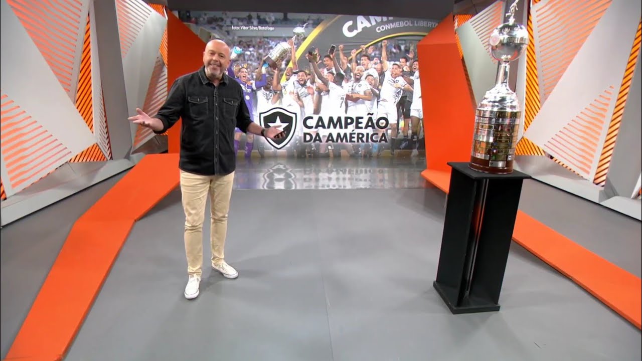 GLOBO ESPORTE BOTAFOGO/ NÃO VOU CHORAR SOZINHO.