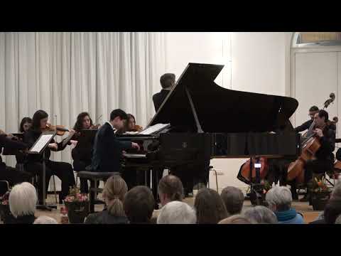 Khongor 11y/o. @W.A.Mozart Piano concert A-major KV 414, 2nd and 3rd movement 