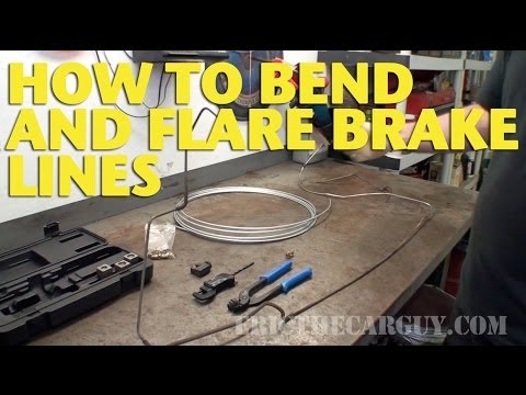 How To Bend and Flare Brake Lines -EricTheCarGuy Video