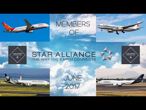 List of Star Alliance members as of June 2017