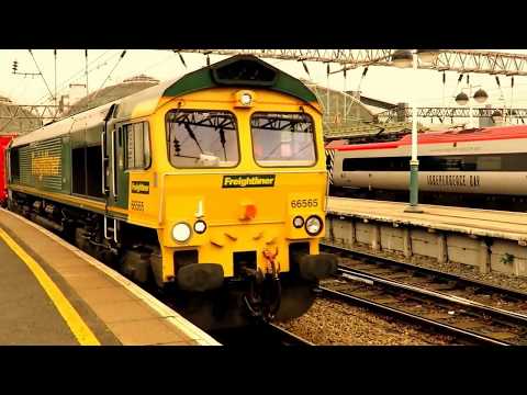 Class 66565 - Freightliner - Manchester Piccadilly - 02.08.2016