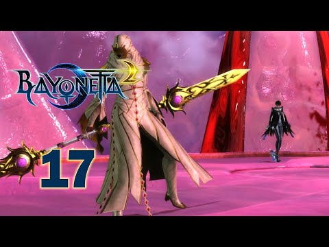 Bayonetta 2 Playthrough Pt 17 - Chapter VII The Ark Masked Lumen Sage Boss Battle 2