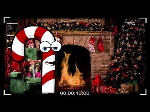 Talking Mr. Candy Cane Birthday Message MBS