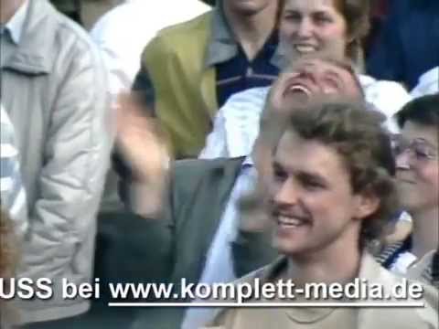 Franz Josef Strauß weist linksgrünen Hohlkopf zurecht