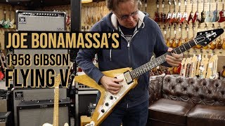 Video thumbnail for Show & Tell with Joe Bonamassa's 1958 Gibson Flying V at Norman's Rare Guitars by Normans Rare Guitars